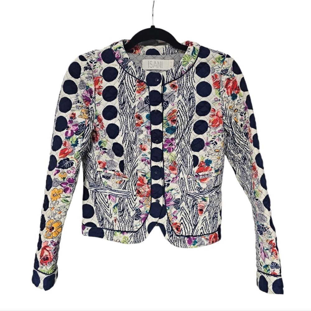 ISANI BY ANTHROPOLOGIE Salta Quilted Floral Jacket - Size 0